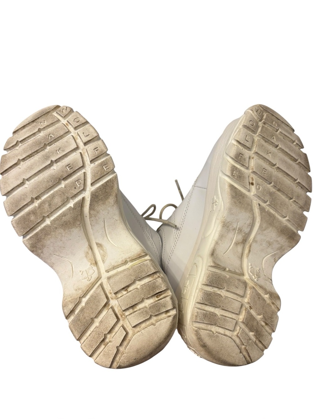 Naked Wolfe White Chunky Platform Sneakers 👟 - Picture 14 of 16